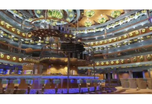 Así será el Atrium del Carnival Magic